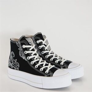 Converse Hi Lift Western Embroidery Women's Platform Sneaker A03904C 6.5